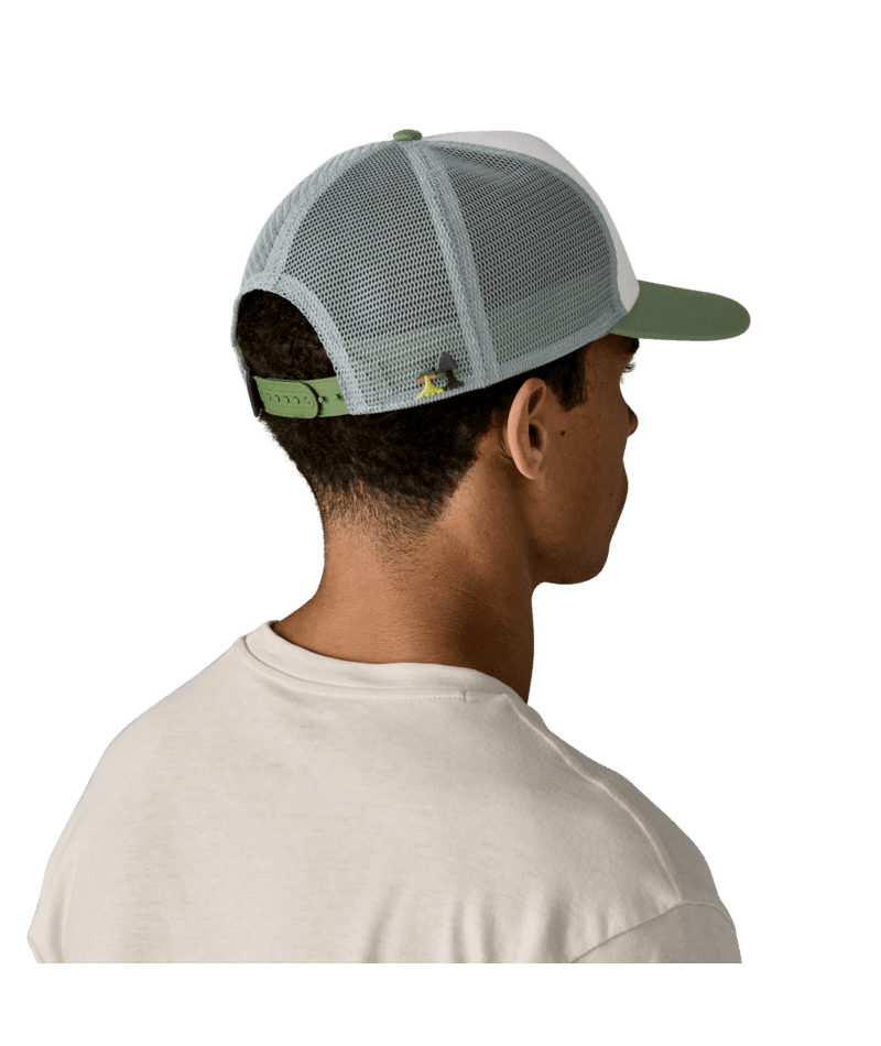 PATAGONIA Relaxed Trucker Hat OG Legacy Label: Birch White Men's Hats Patagonia