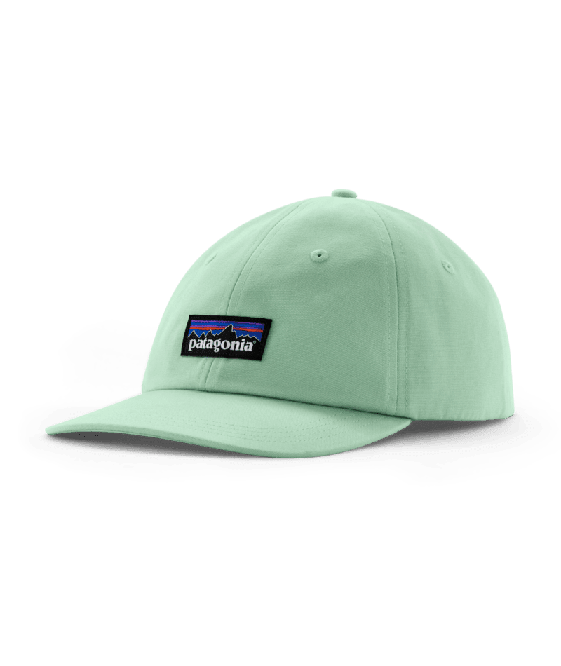 PATAGONIA P-6 Label Trad Cap Rinsed Green Men's Hats Patagonia