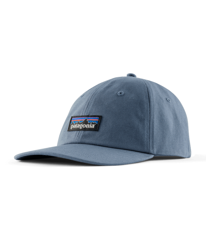 PATAGONIA P-6 Label Trad Cap Utility Blue Men's Hats Patagonia 