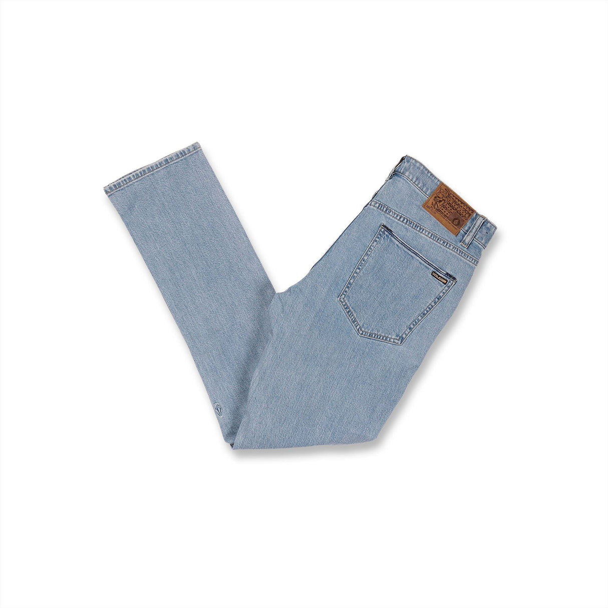VOLCOM Vorta Slim Fit Denim Pale Blue Men's Denim Volcom