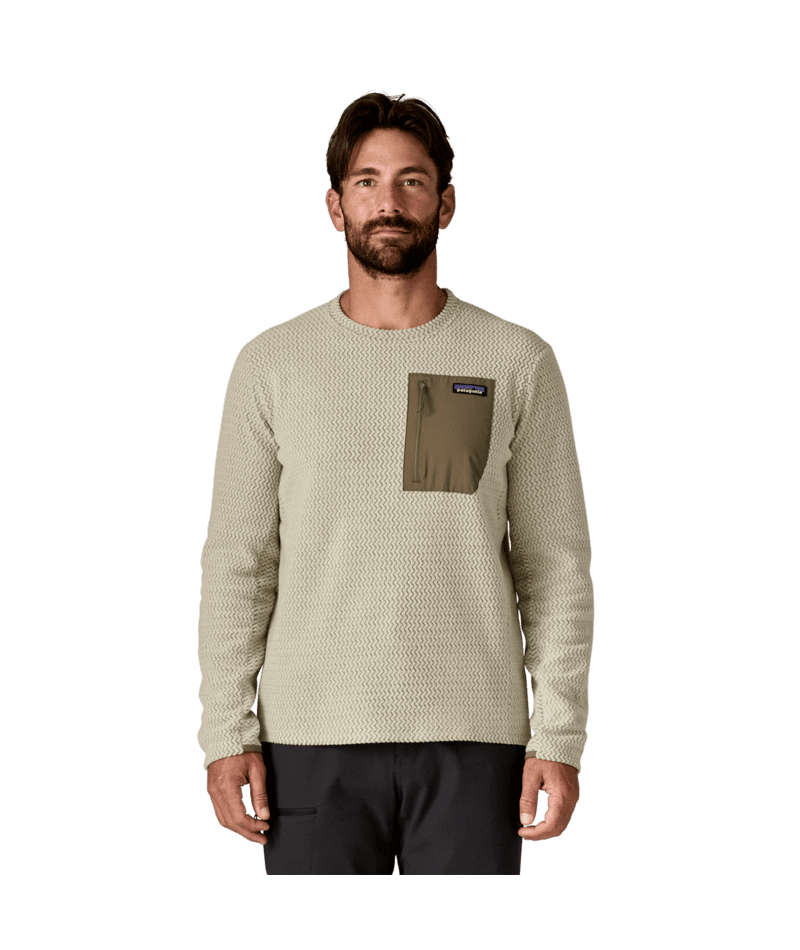 PATAGONIA R1 Air Fleece Crewneck Pelican Men's Crewnecks Patagonia