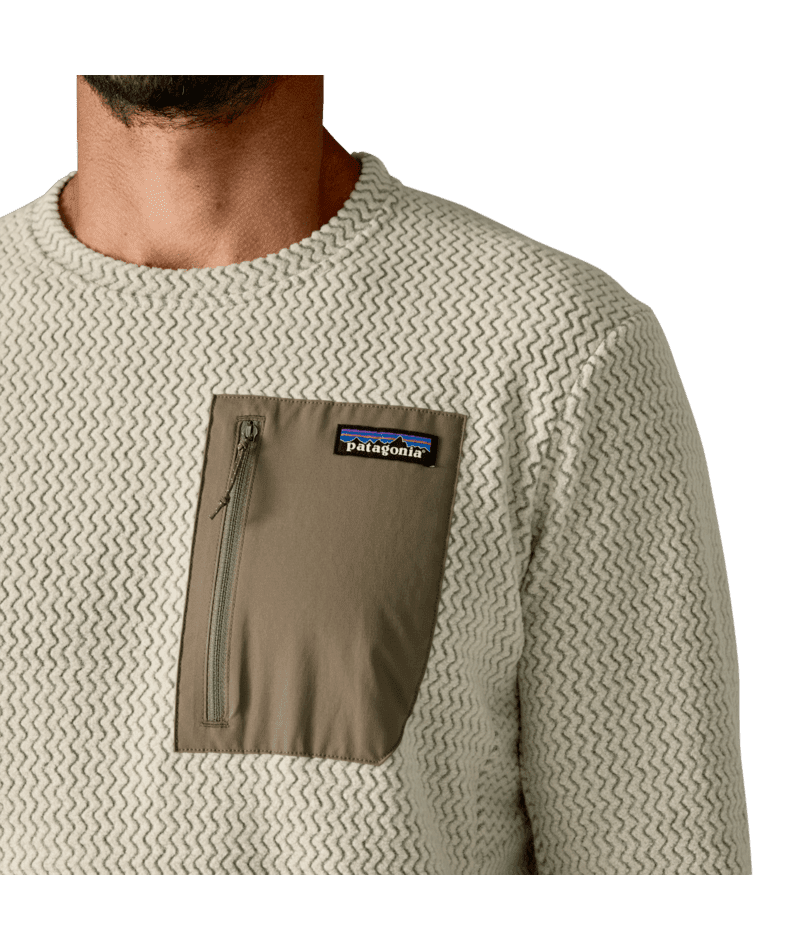 PATAGONIA R1 Air Fleece Crewneck Pelican Men's Crewnecks Patagonia