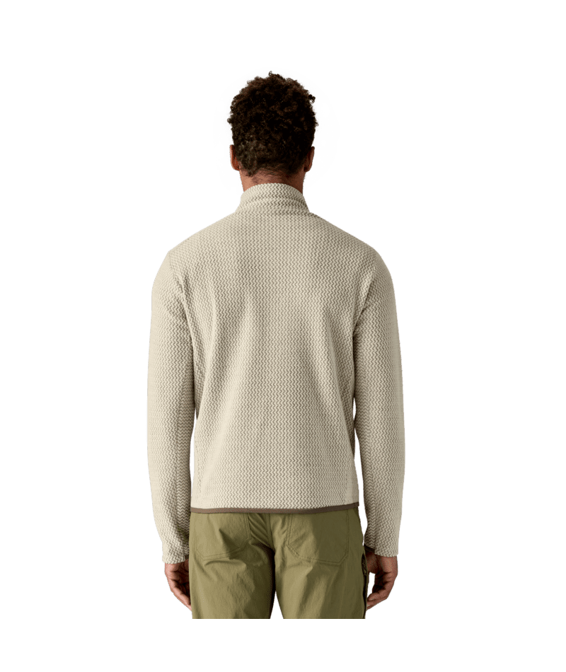 PATAGONIA R1 Air Fleece Zip-Neck Pelican Men's Sweaters Patagonia