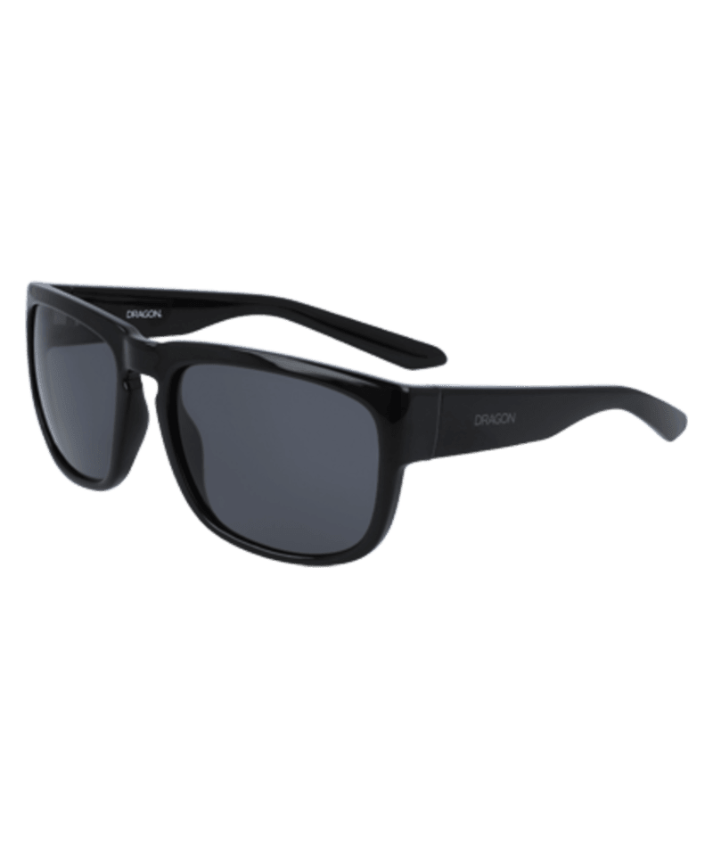 DRAGON Rune Shiny Black - Smoke Sunglasses Sunglasses Dragon
