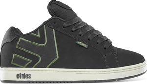 ETNIES Fader Shoes Black/Green Men's Skate Shoes Etnies 
