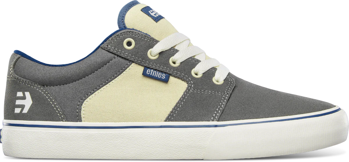 ETNIES Barge LS Shoes Grey/Navy/Other Men's Skate Shoes Etnies