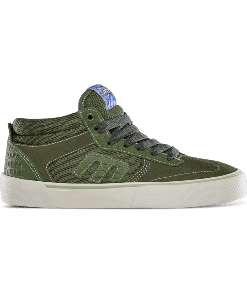 ETNIES Windrow Vulc Mid Shoes Green Men's Skate Shoes Etnies