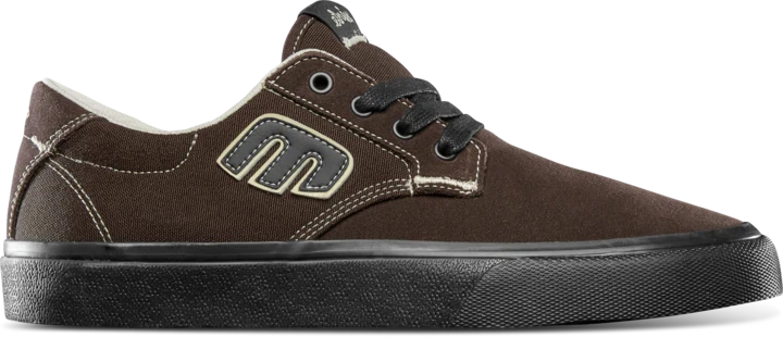 ETNIES Barge Plus X Julian Lewis Shoes Brown/Black Men's Skate Shoes Etnies