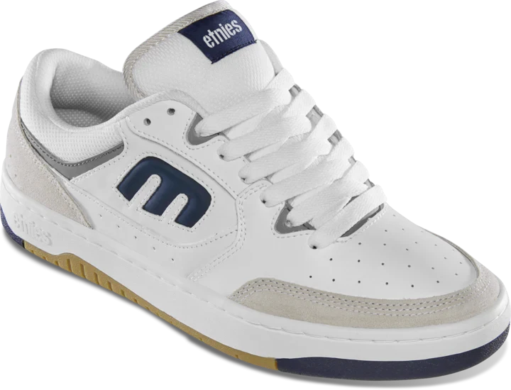 ETNIES Loot Shoes White/Navy Men's Skate Shoes Etnies