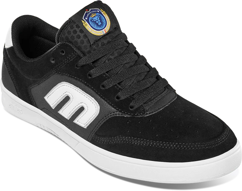 ETNIES The Aurelien Shoes Black/White Men's Skate Shoes Etnies