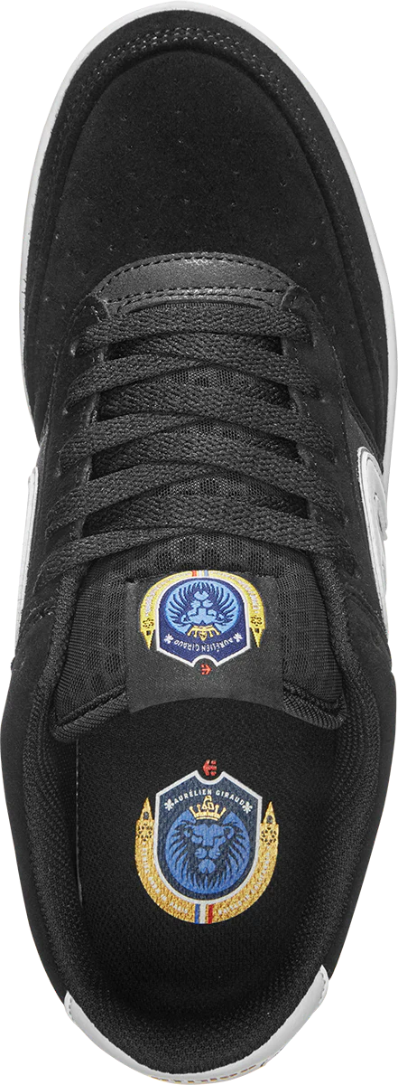 ETNIES The Aurelien Shoes Black/White Men's Skate Shoes Etnies