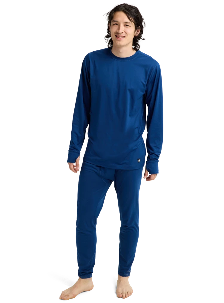BURTON Midweight Crewneck Base Layer Nightfall Men's Base Layers Burton