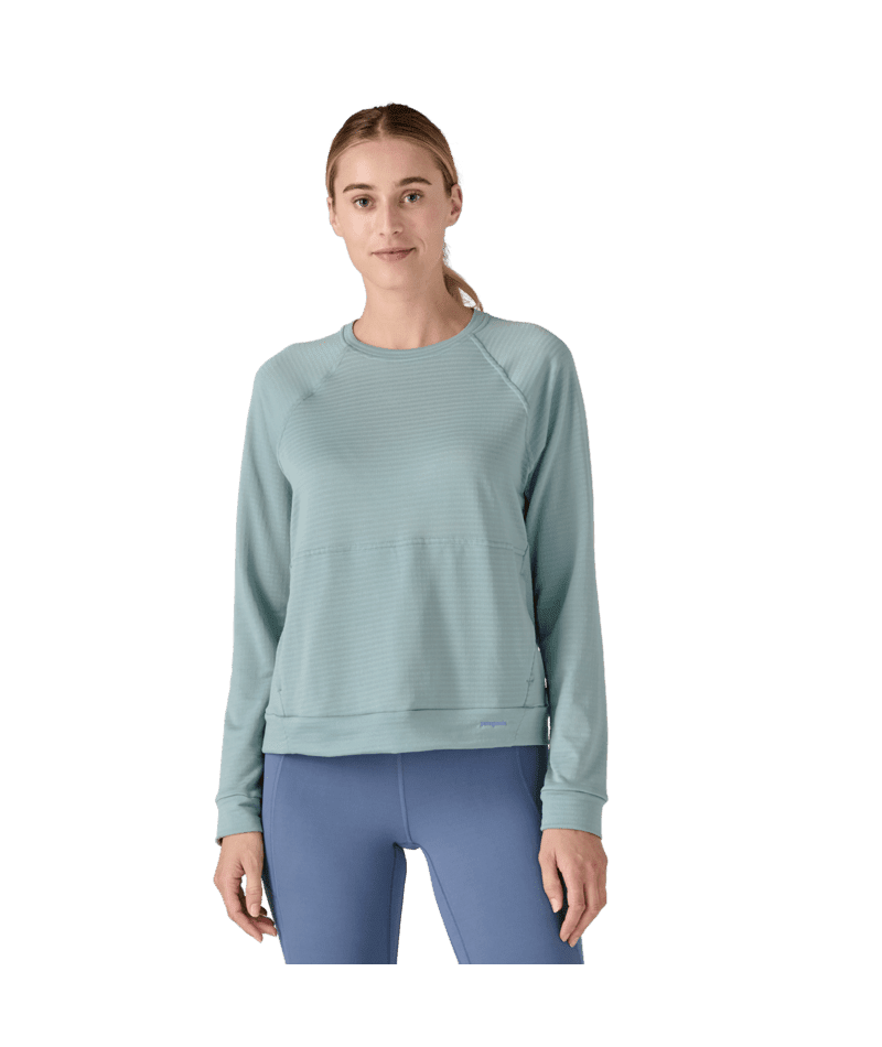PATAGONIA Women's Capilene Thermal Long Sleeve Crew Thermal Blue Women's Base Layers Patagonia