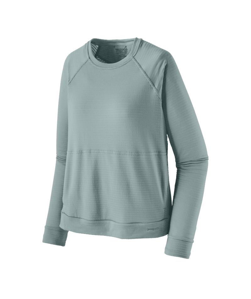 PATAGONIA Women's Capilene Thermal Long Sleeve Crew Thermal Blue Women's Base Layers Patagonia