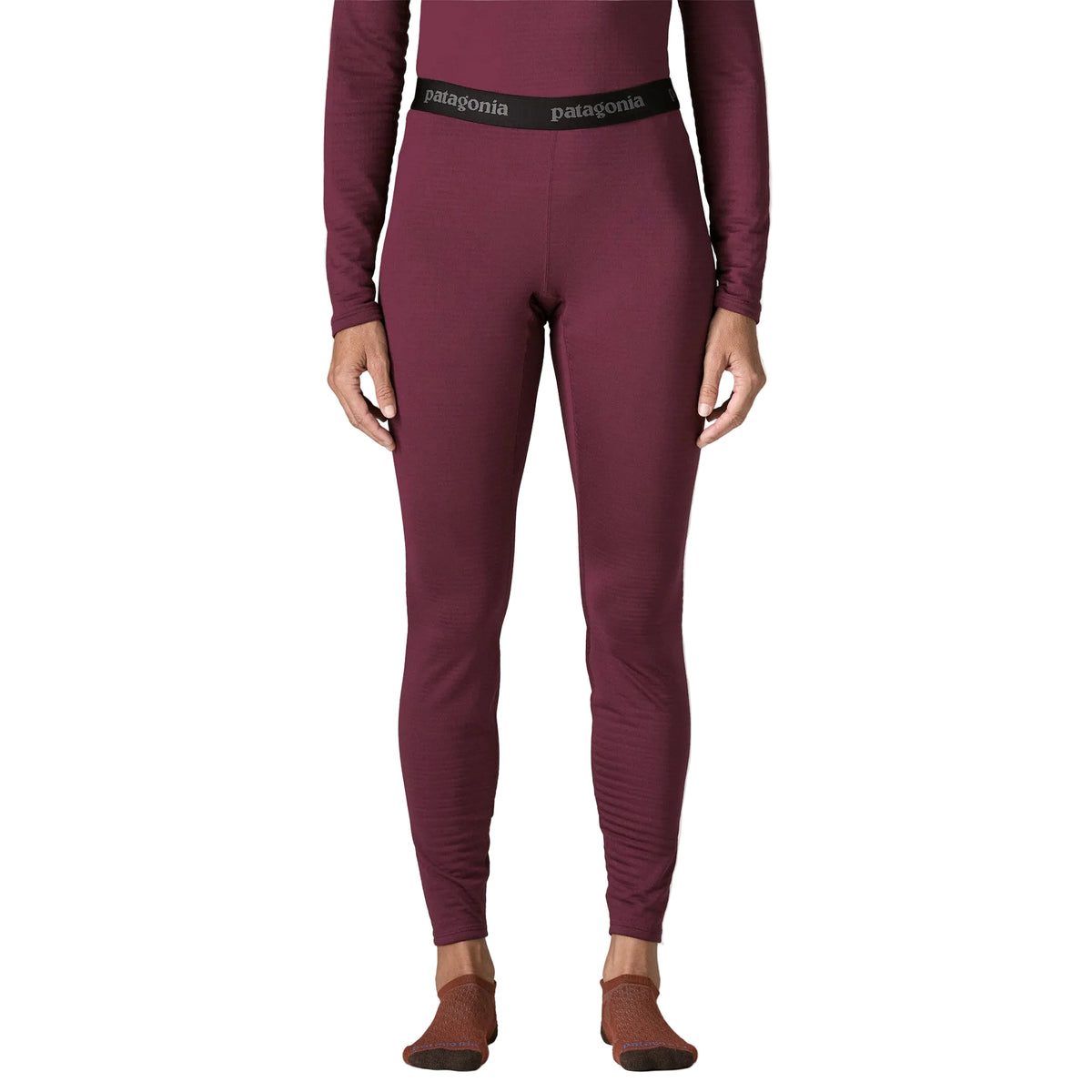 PATAGONIA Women's Capilene Thermal Weight Bottoms Berry Fig