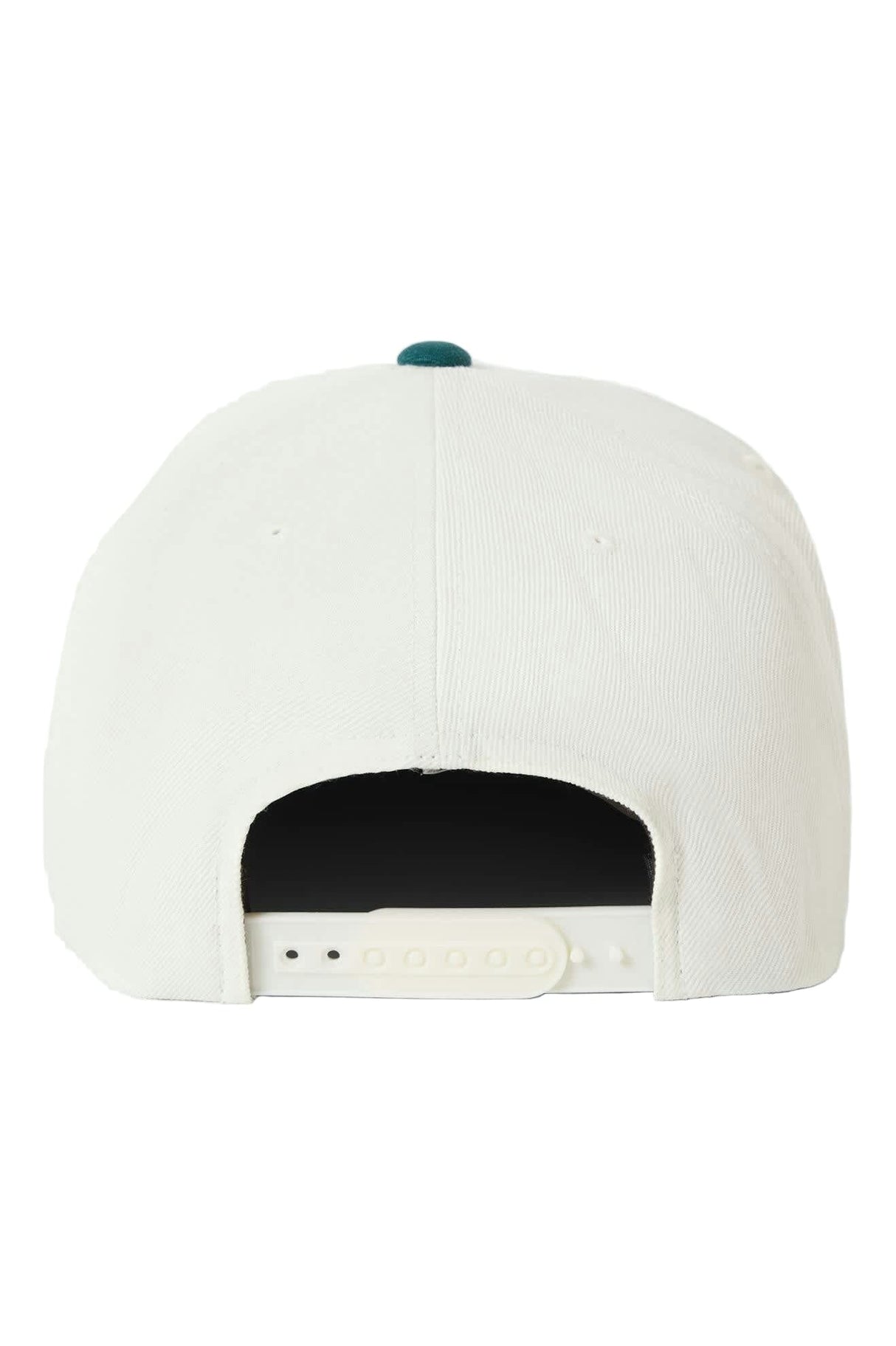 BRIXTON Oath III Snapback Hat Off White/Night Sage Men's Hats Brixton