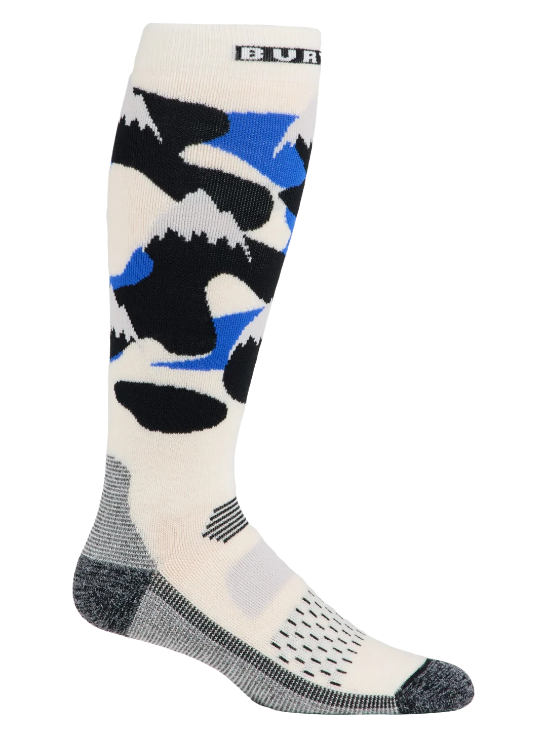 BURTON Burton Performance Midweight Snow Socks Jake Blue Mountains Men's Snowboard Socks Burton