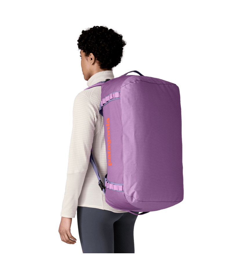 PATAGONIA Black Hole 55L Duffel Brisk Purple Duffle Bags Patagonia