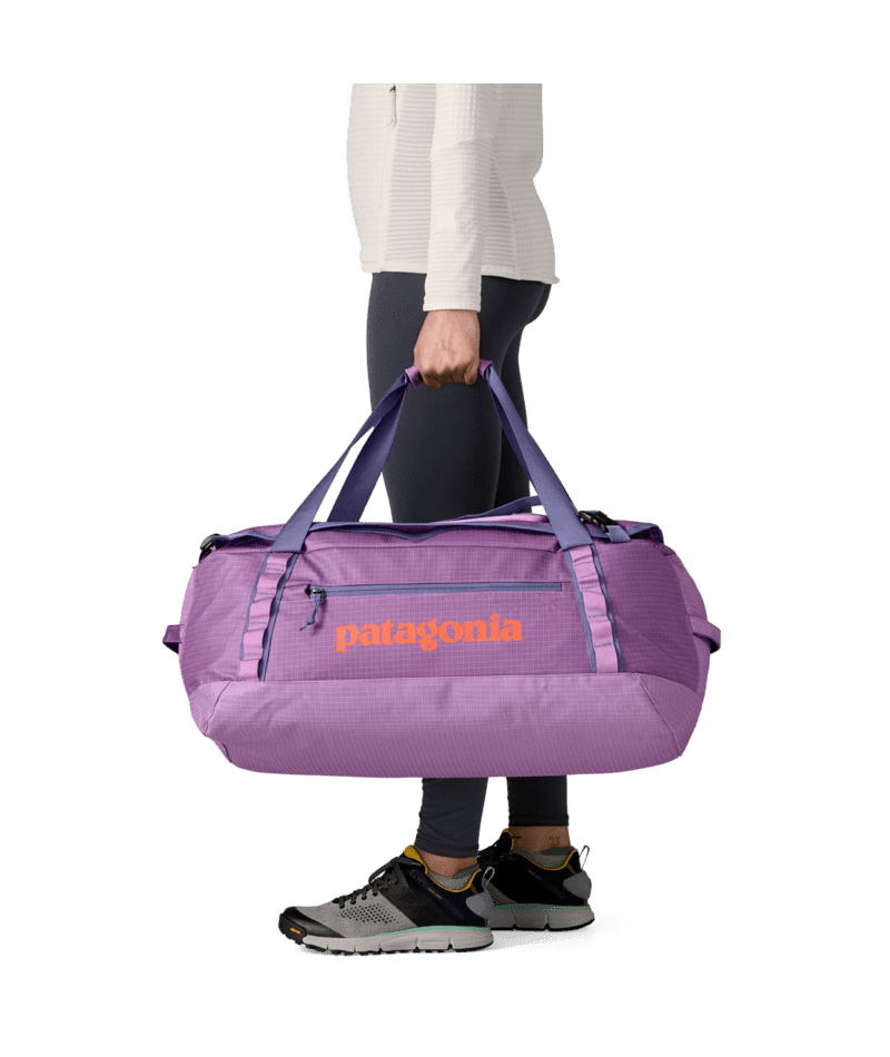 PATAGONIA Black Hole 55L Duffel Brisk Purple Duffle Bags Patagonia