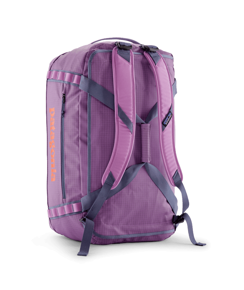 PATAGONIA Black Hole 55L Duffel Brisk Purple Duffle Bags Patagonia