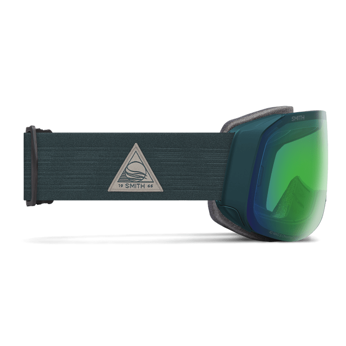 SMITH 4D Mag S Pacific Flow - ChromaPop Everyday Green Mirror + ChromaPop Storm Blue Sensor Mirror Snow Goggle Snow Goggles Smith