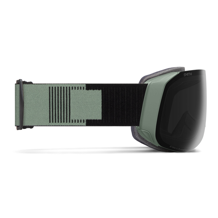 SMITH 4D MAG S Sage Brush + ChromaPop Sun Black + ChromaPop Storm Blue Sensor Mirror Snow Goggle Snow Goggles Smith