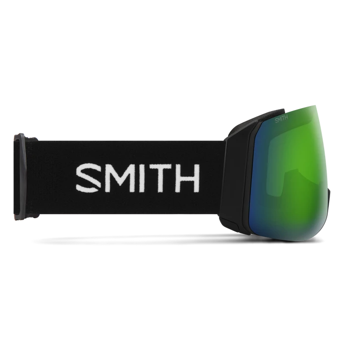 SMITH 4D MAG XL Black - ChromaPop Sun Green Mirror + ChromaPop Storm Yellow Flash Snow Goggle Snow Goggles Smith