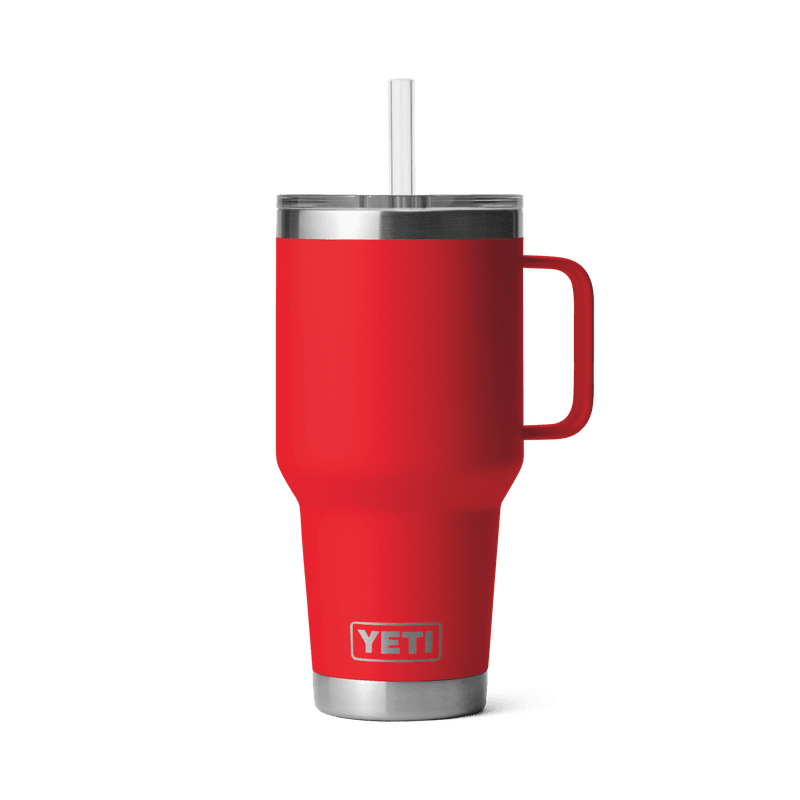 YETI Rambler 1 L Mug Rescue Red Home & Kitchen Yeti