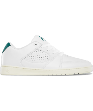 ES Accel Slim Shoes White/Tan Men's Skate Shoes Es