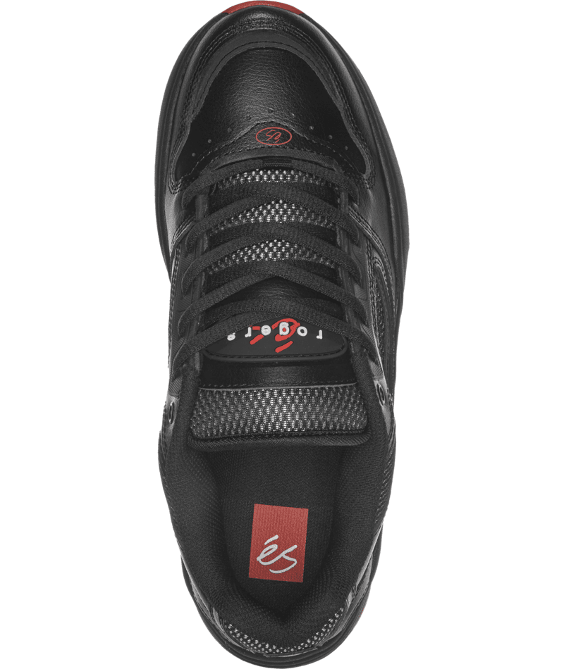 ES TJ Rogers Shoes Black/Red Men's Skate Shoes Es