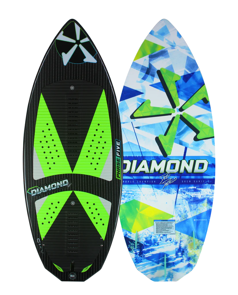 PHASE FIVE Diamond Turbo Wakesurf Board 2023 Wakesurfs Phase 5 