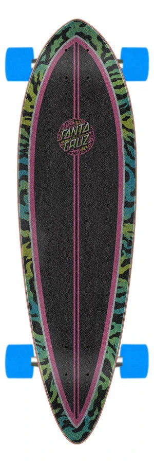 SANTA CRUZ Obscure Dot 9.2 Pintail Longboard Complete Longboard Completes Santa Cruz