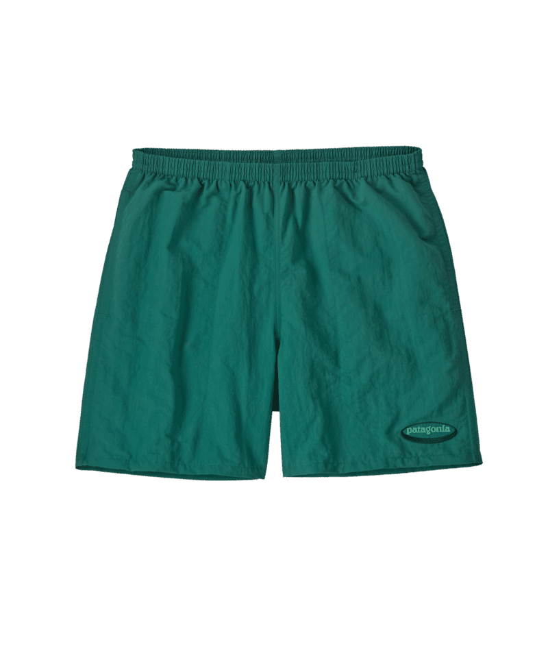 PATAGONIA Baggies 5" Boardshorts '95 Oval Logo/Gem Green Men's Boardshorts Patagonia