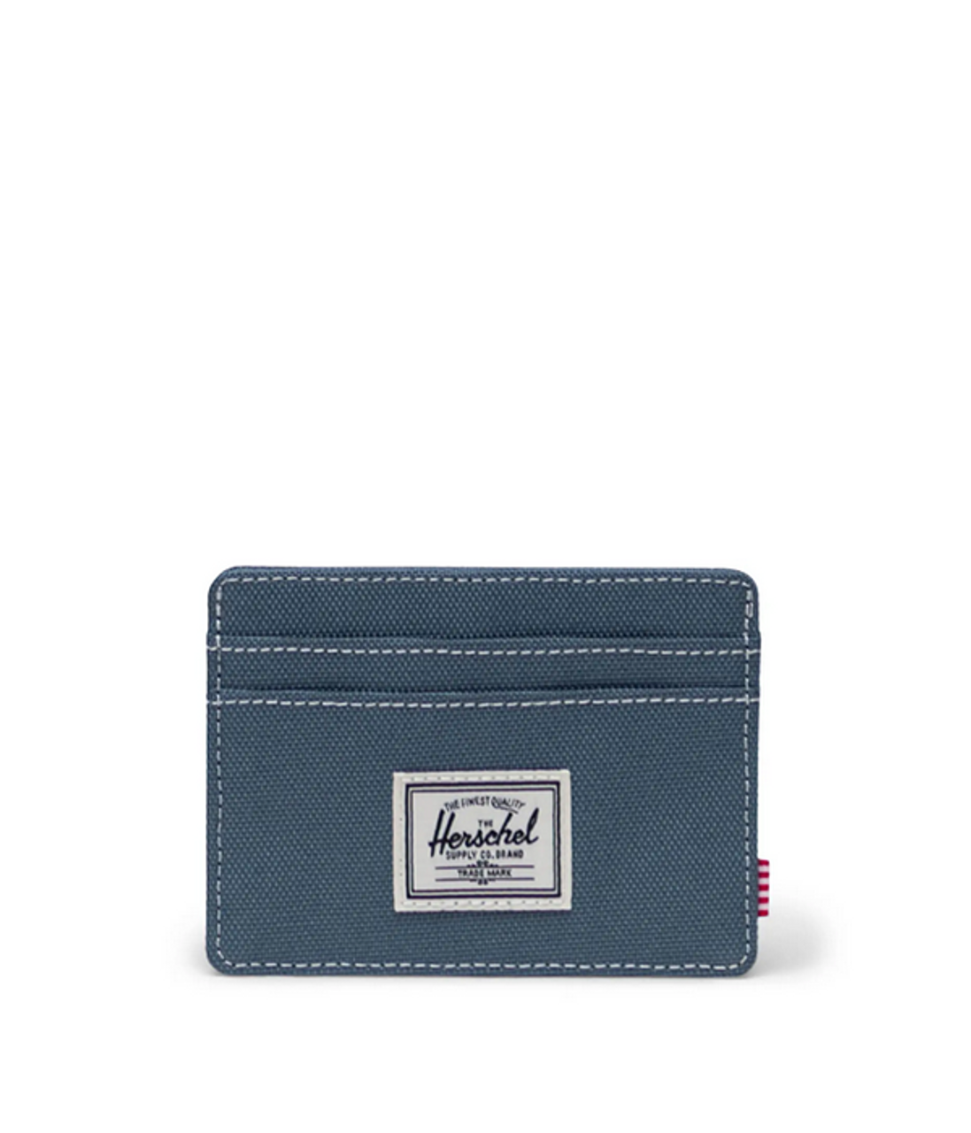 HERSCHEL Charlie Cardholder Wallet Blue Mirage/White Stitch Men's Wallets Herschel Supply Company