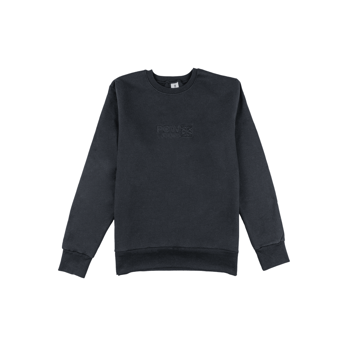 PROTECT OUR WINTERS POW Logo Crewneck Black Men's Crewnecks Protect Our Winters