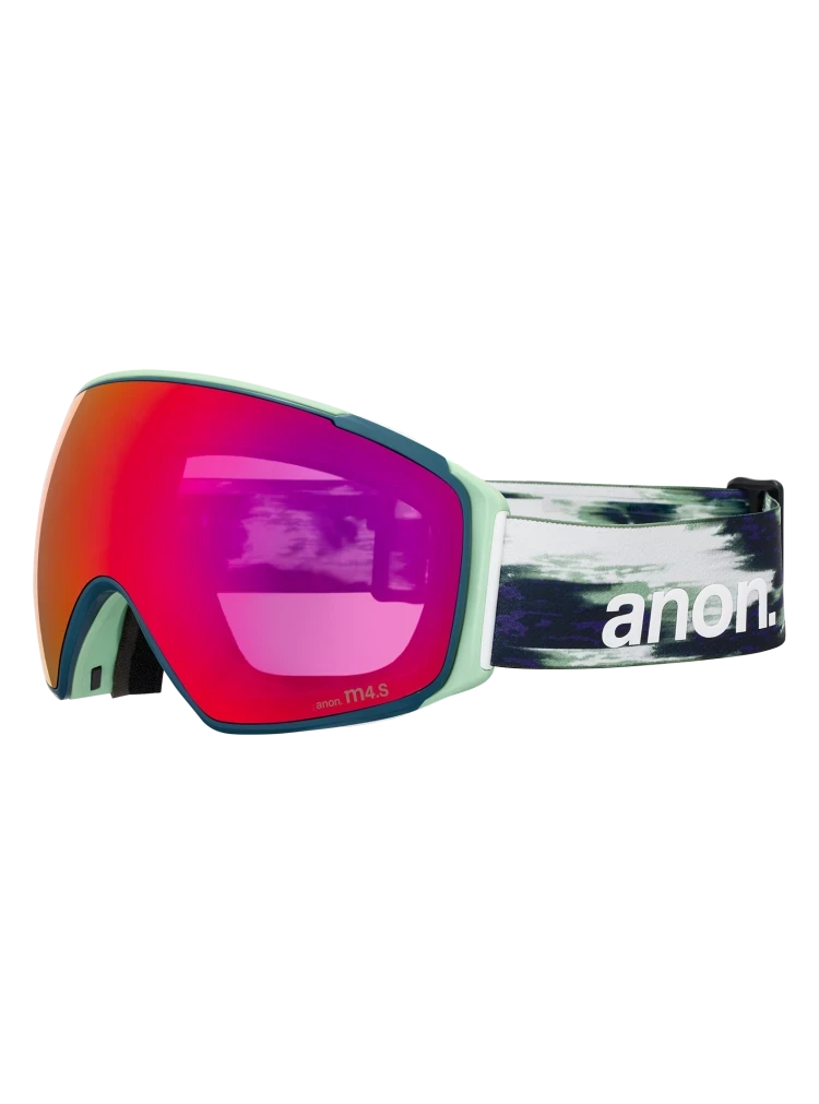 ANON M4S Toric Family Tree - Perceive Sunny Red + Perceive Cloudy Burst + MFI Face Mask Snow Goggle Snow Goggles Anon