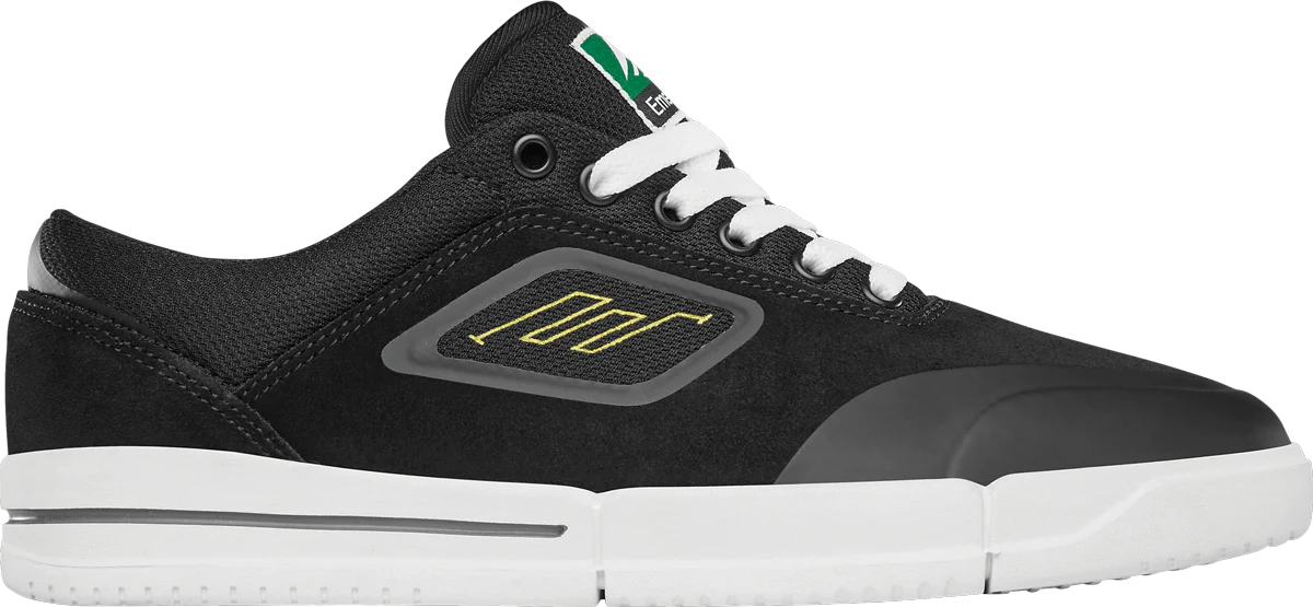 EMERICA Phocus G6 Shoes Black/White/Gold Men's Skate Shoes Emerica