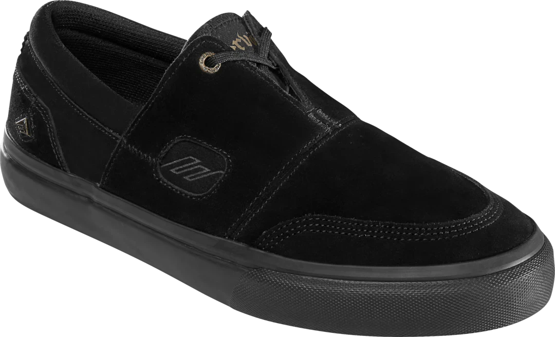 EMERICA Servold Shoes Black/Black Men's Skate Shoes Emerica