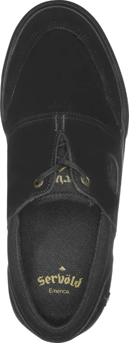 EMERICA Servold Shoes Black/Black Men's Skate Shoes Emerica
