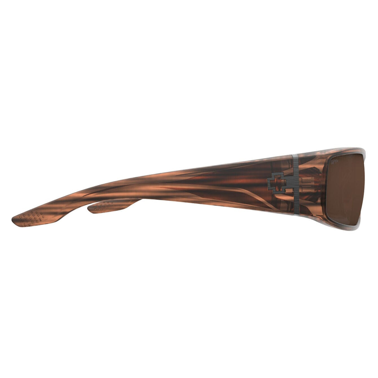 SPY Cooper Brown Stripe Tort - Happy Boost Bronze Sunglasses Sunglasses Spy