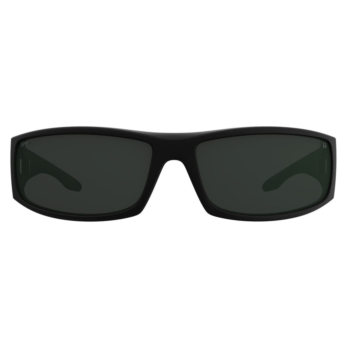SPY Cooper Matte Black - Happy Boost Gray Green Sunglasses Sunglasses Spy