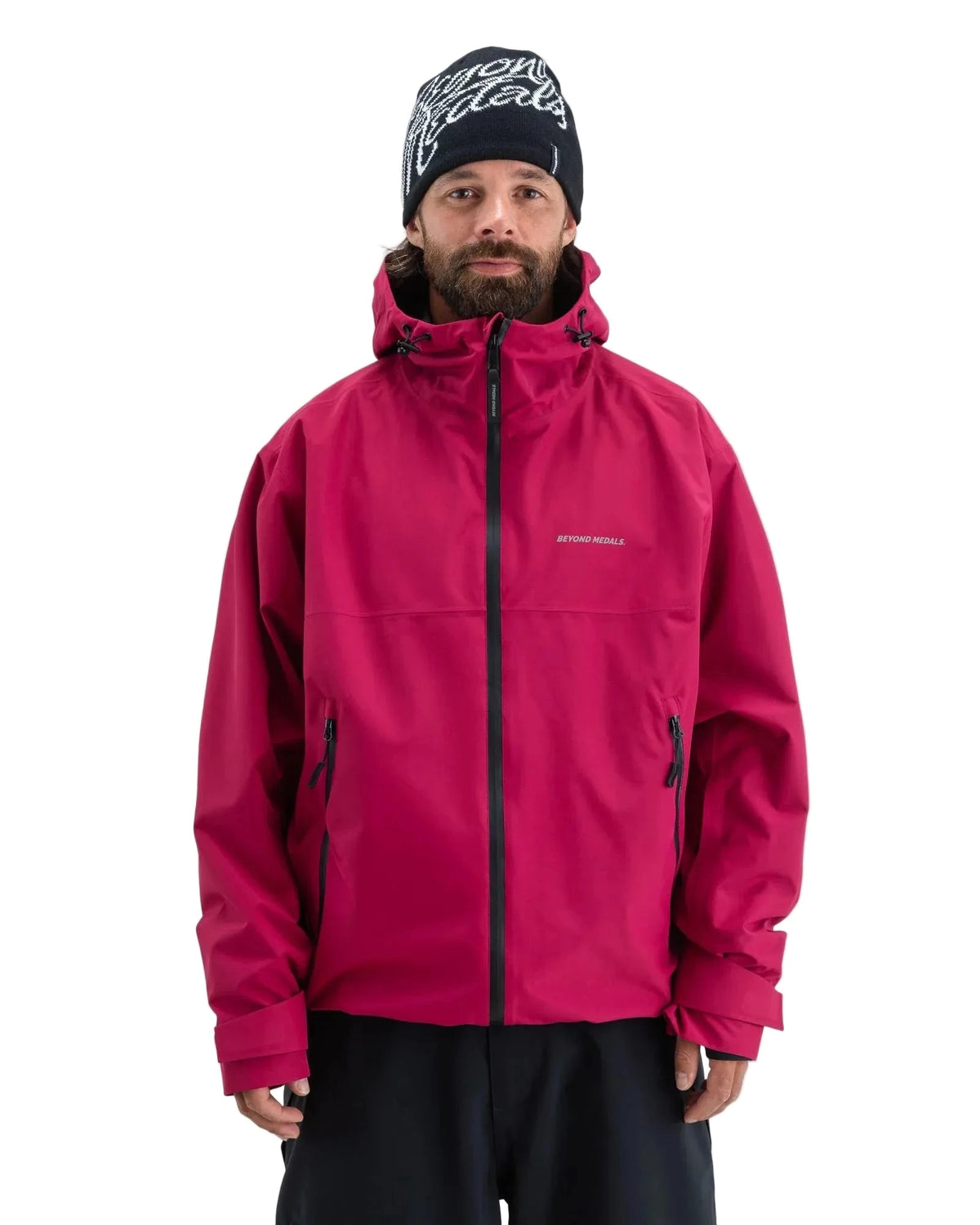 BEYOND MEDALS Park Snow Jacket Raspberry 2027 Men's Snow Jackets Beyond Medals