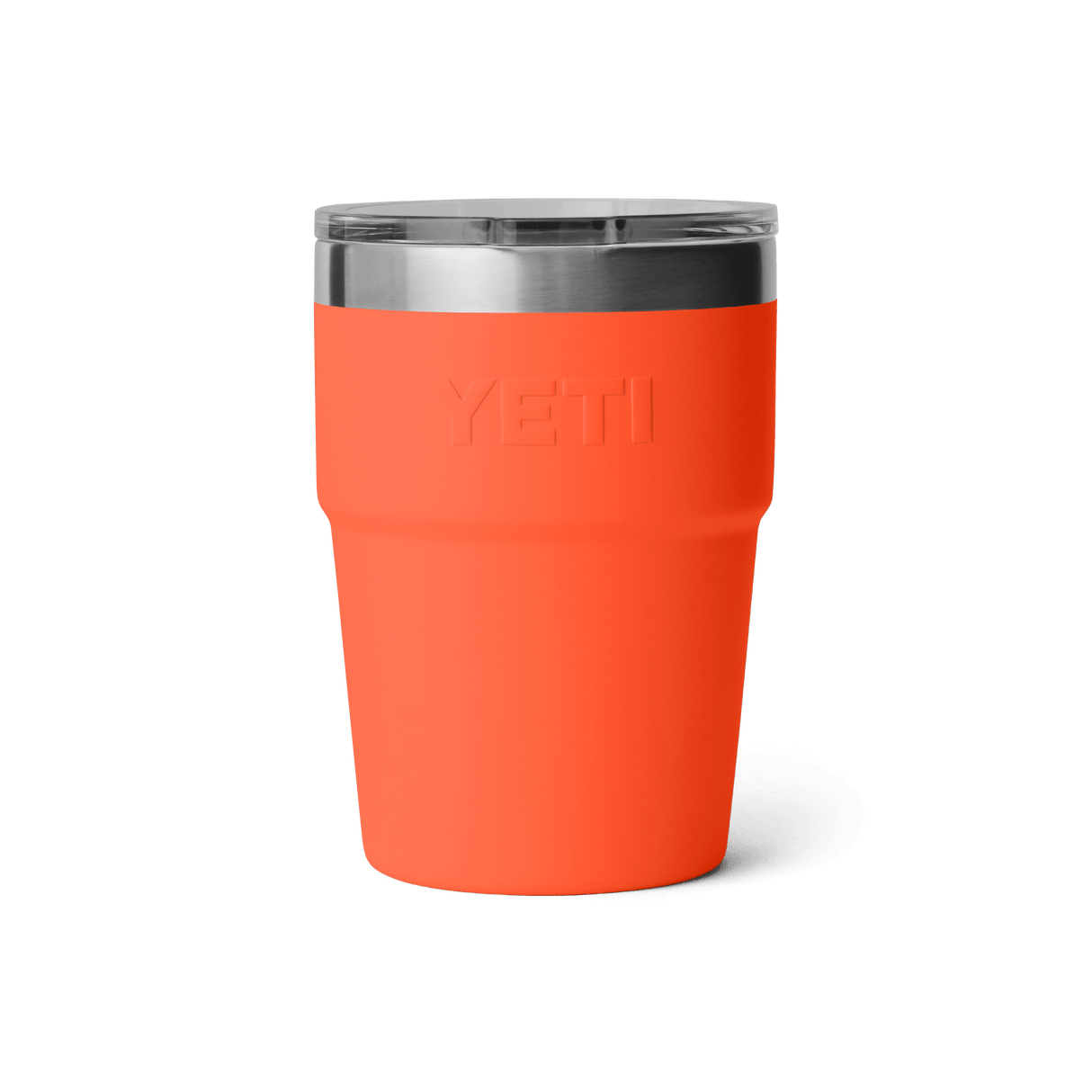 YETI Rambler 473 ML Stackable Cup With Magslider Lid Papaya Drinkware Yeti