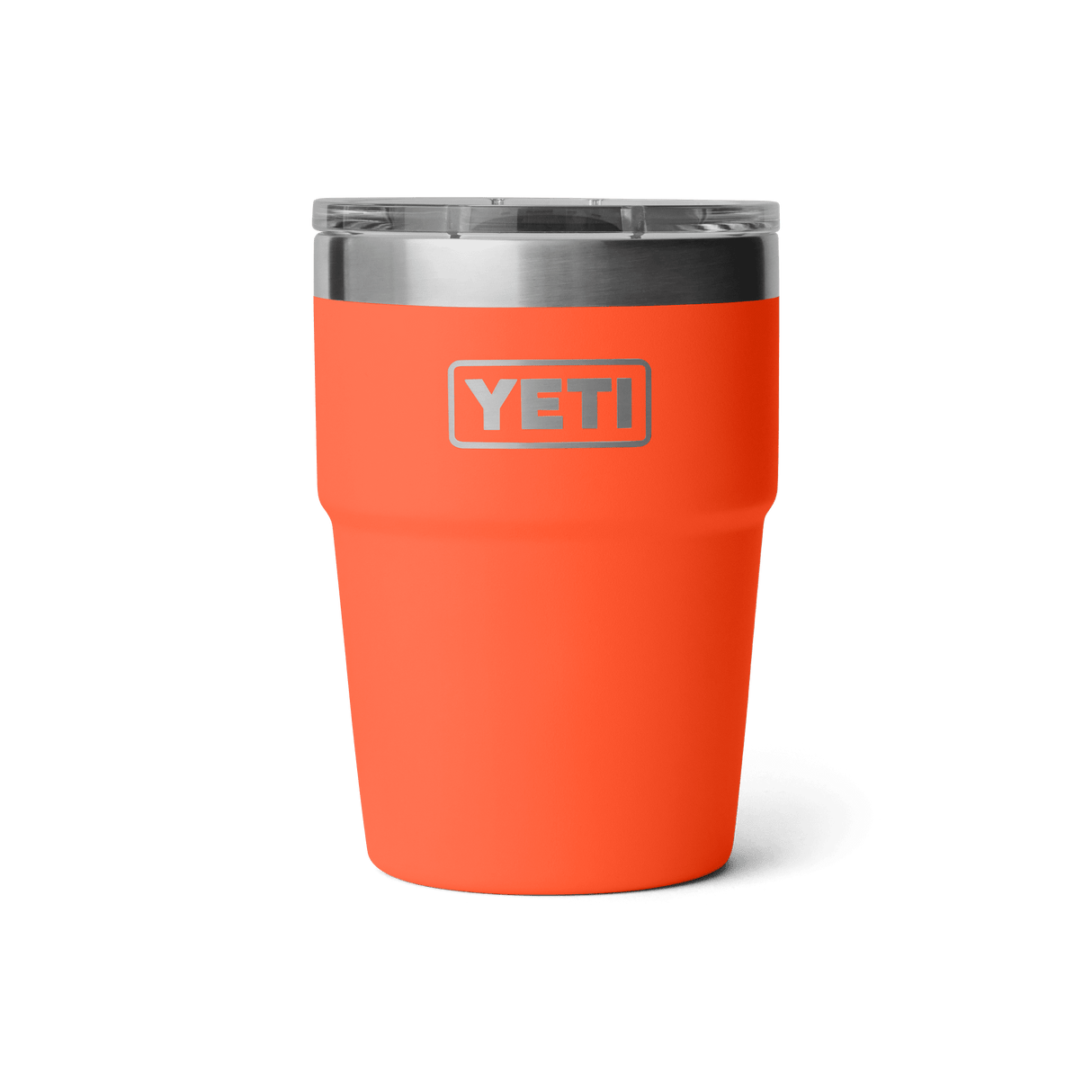YETI Rambler 473 ML Stackable Cup With Magslider Lid Papaya Drinkware Yeti