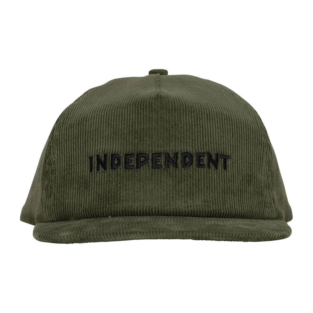 INDEPENDENT Beacon Snapback Hat Olive Men's Hats Independent