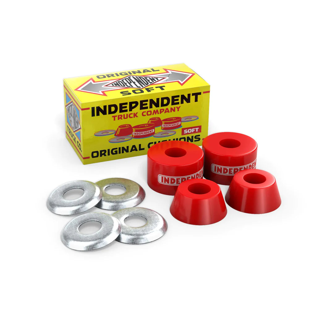 INDEPENDENT Original Soft Red Skateboard Bushings Bushings Independent