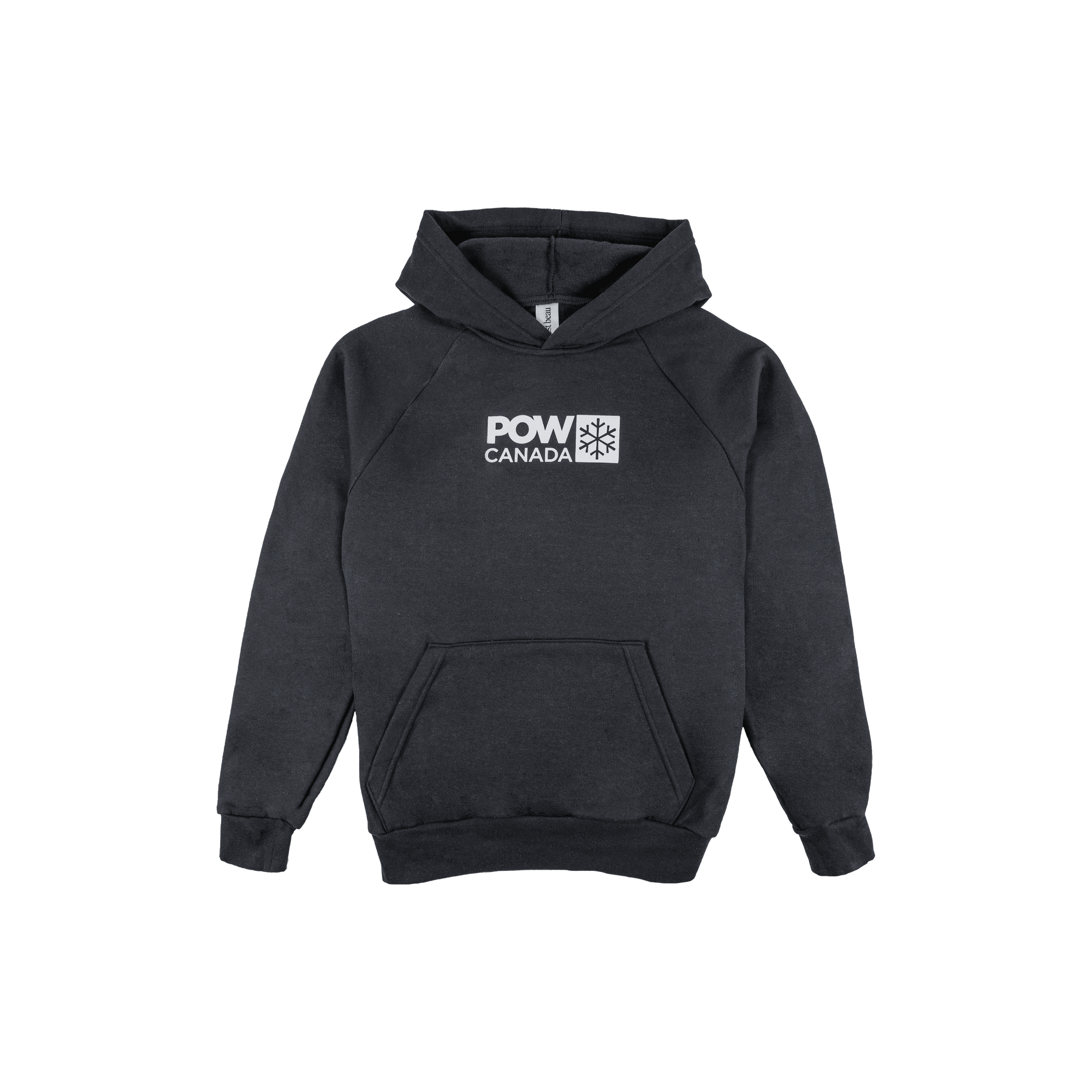 PROTECT OUR WINTERS POW Logo Pullover Hoodie Black Men's Pullover Hoodies Protect Our Winters 