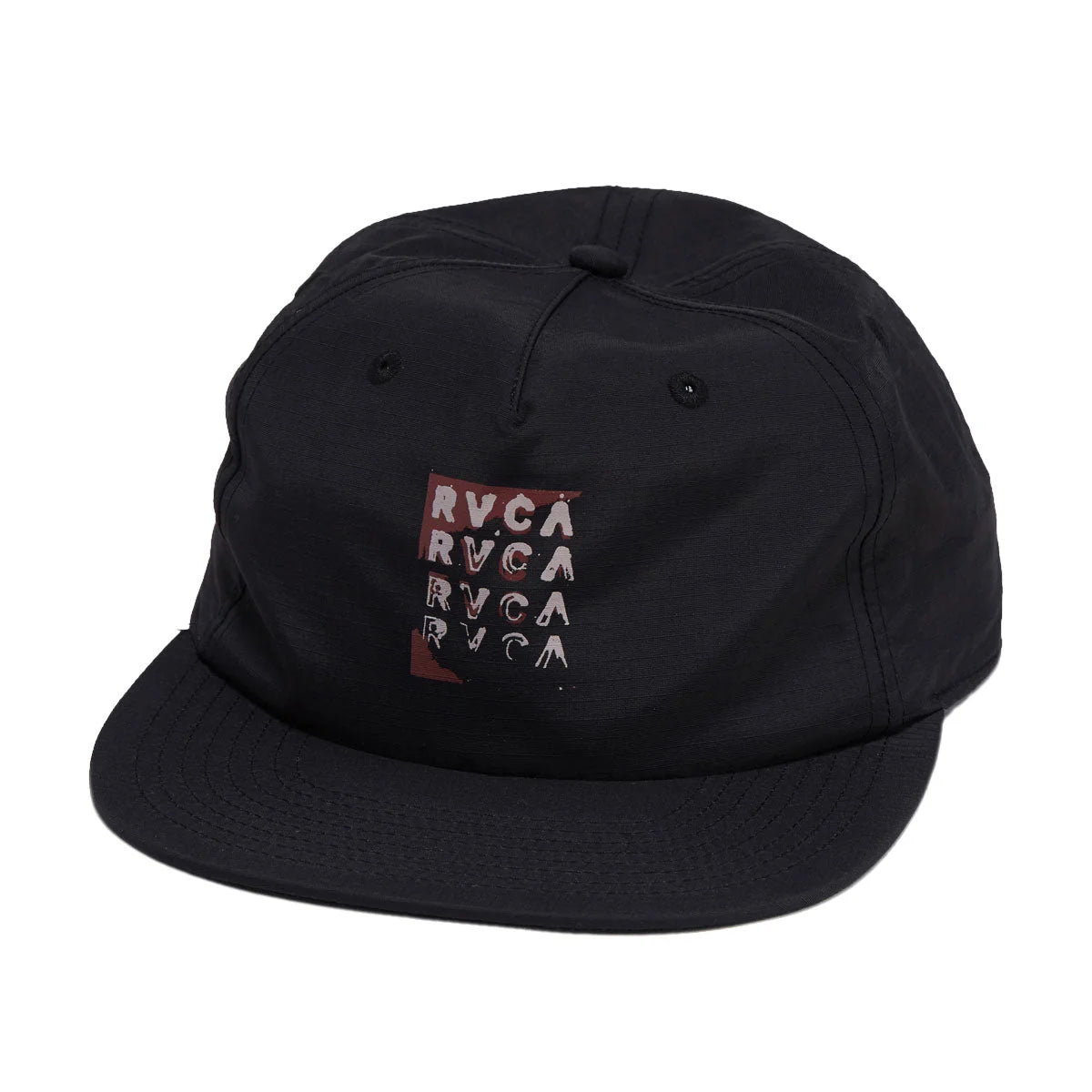 RVCA Blockprint Hat Black