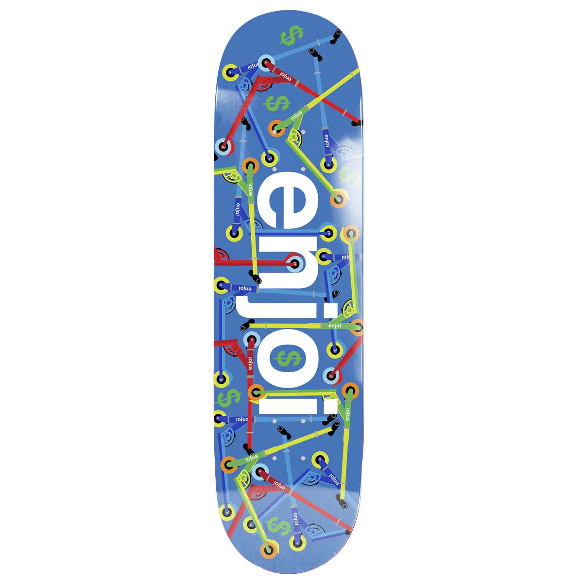 ENJOI Big Box Scooters 8.0 Skateboard Deck Skateboard Decks Enjoi
