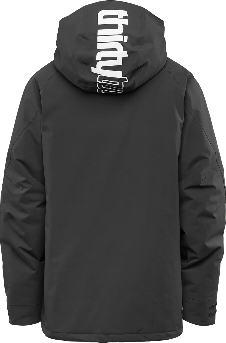 THIRTYTWO Lashed Insulated Snowboard Jacket Black 2025 Men's Snow Jackets Thirtytwo